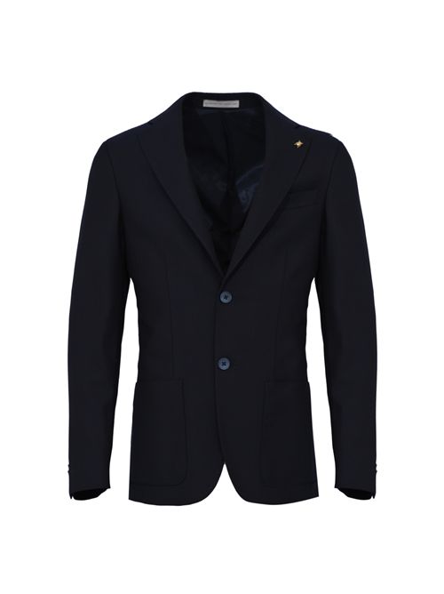 Giacca monopetto in lana vergine Blu Cc Corneliani | 27XZ23 2768475 7R003